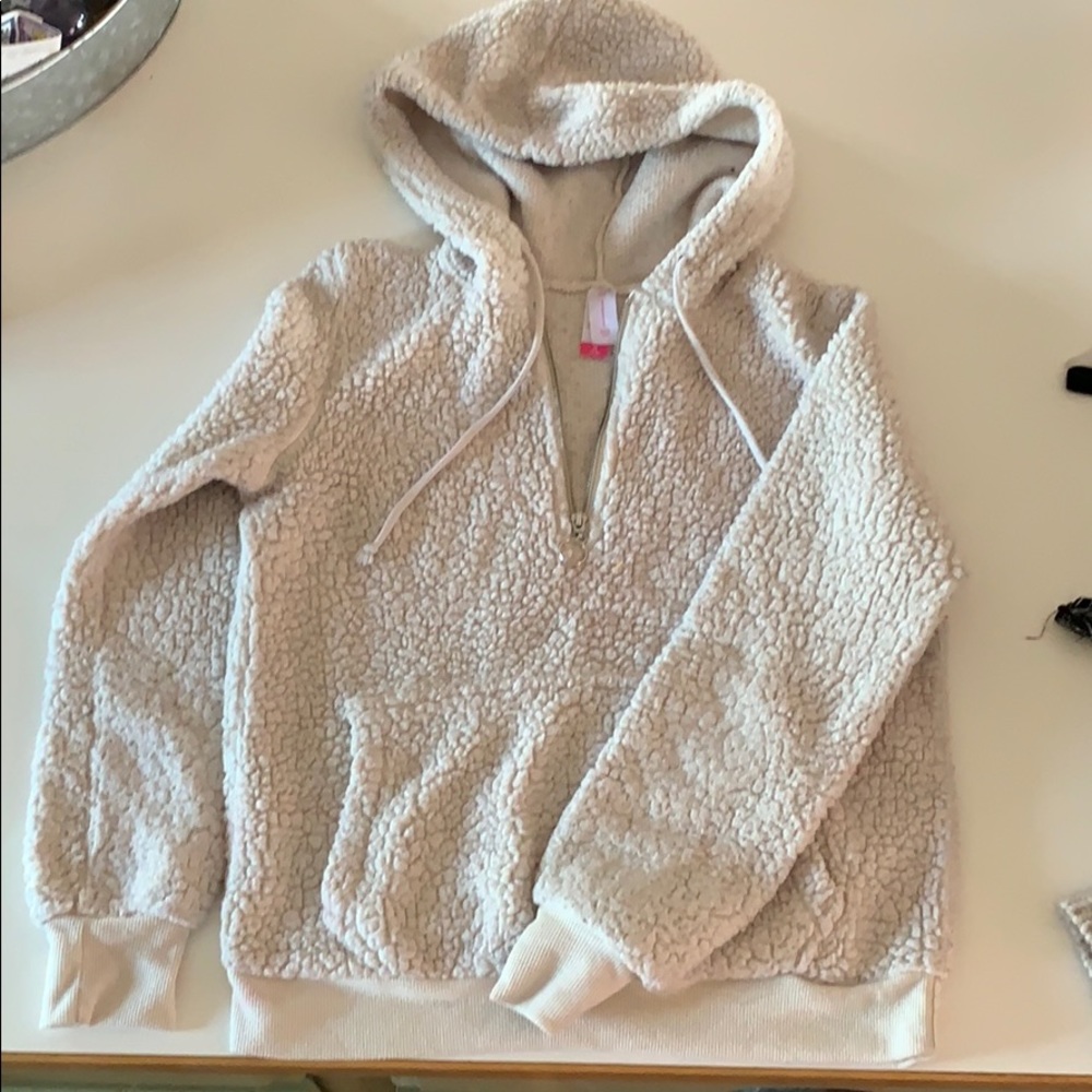Fluffy jacket